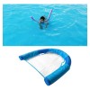 Silla Flotante Portátil Con Asiento De Malla Flotante, Azul