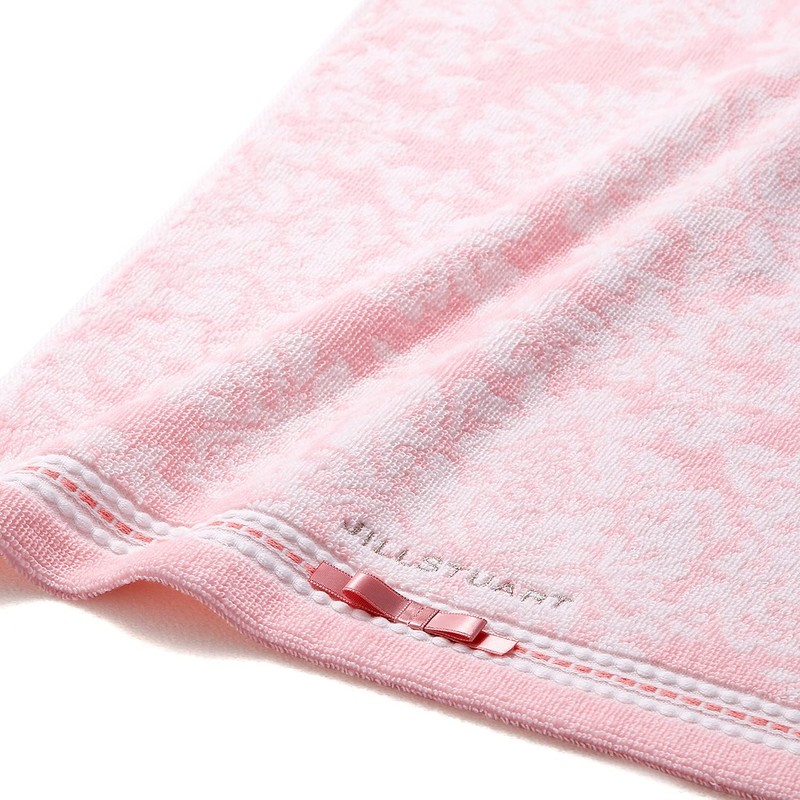 JILLSTUART 58-3189300 Elegance Fleur, Towel Gift, Pink, Bath Towel, Approx.
