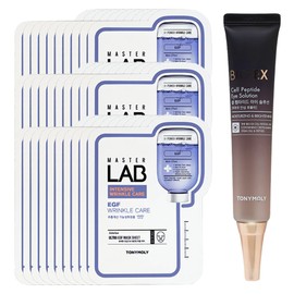 Tony Moly Master Lab EZF Mask Sheet 30 sheets + Bio EX Cell Peptide Eye Solution / 토니모리 마스터랩 이지에프 마스크시트 30매+바이오 이엑스 셀 펩타이드 아이솔루션