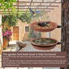2 Bird Trays Tree Mounted for Bird Feeder Bird Bath