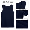Poroka 4 Pack Toddler Tank Top Boys Cotton Tank Undershirt