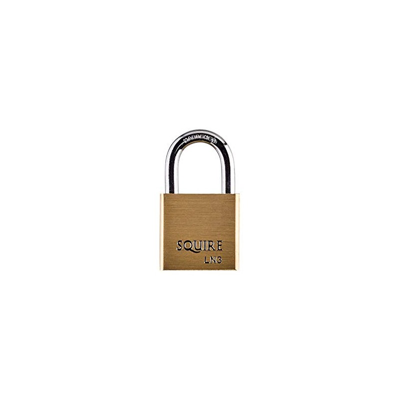 Henry Squire Lion Premium Solid Brass 4 Pin Padlock, 31.5