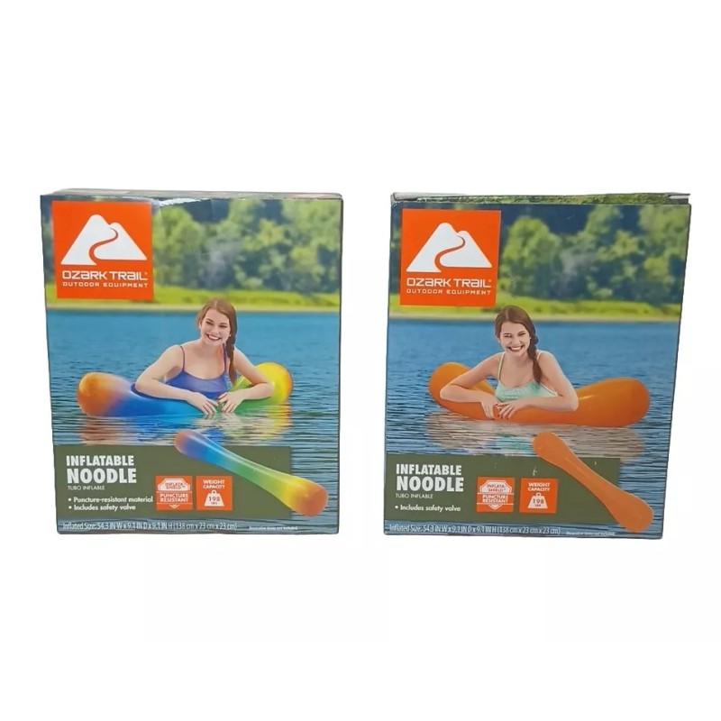 Ozark Trail 34.5" Blue Camo 9.43 gal. Inflatable Floating Cooler