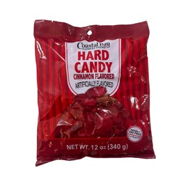Cinnamon Flavored Hard Candy, Delicious Nostalgic Flavor, Fat Free, Individually Wrapped, 12 Oz