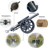 New British Mini Firecracker Cannon, 304 Stainless Steel with Recoil