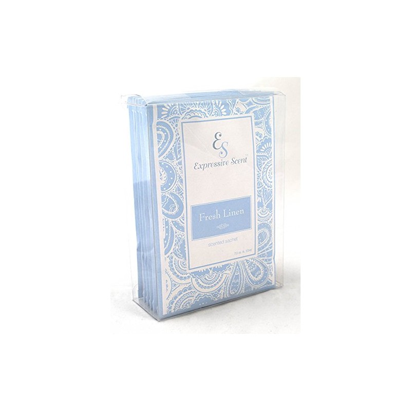 Fresh Linen Scented Sachet Envelope Air Freshener By Expressive Scent