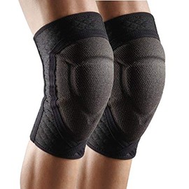 LP SUPPORT 507CA Knieschoner - Handball & Volleyball, Größe:S, Farbe:schwarz