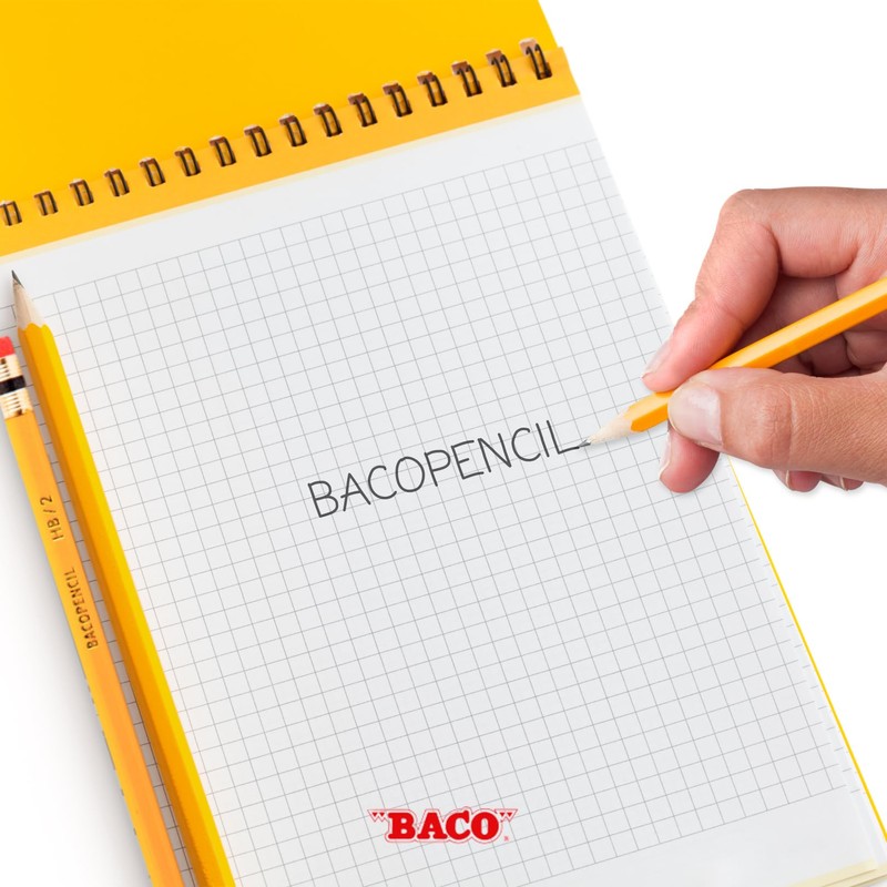 Baco | Lápiz de Grafito Bacopencil HB/2 - Blister con