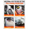 603-955 Engine Coolant Overflow Reservoir Tank with Cap Radiator Tank