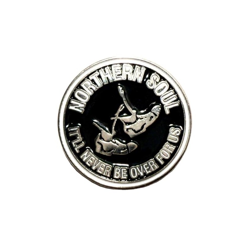 GBJUK Northern Soul "It'll Never Be Over For Us" Enamel