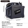 COOZMENT 5 Gallon (19L) Portable Water Containers with Spigot, BPA