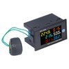 Power Monitor Single Phase LCD Digital Display Voltage Current Meter