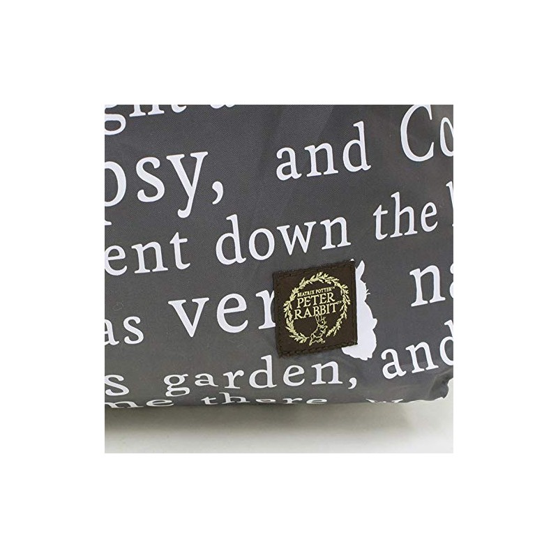 Peter Rabbit 0627 Women's Eco Bag, Compact, Foldable, Cute, gray