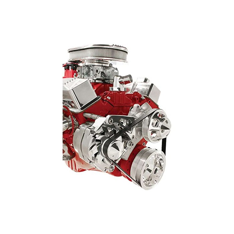 Billet Specialties Bracket Alternator Mid Mount SBC Long WP