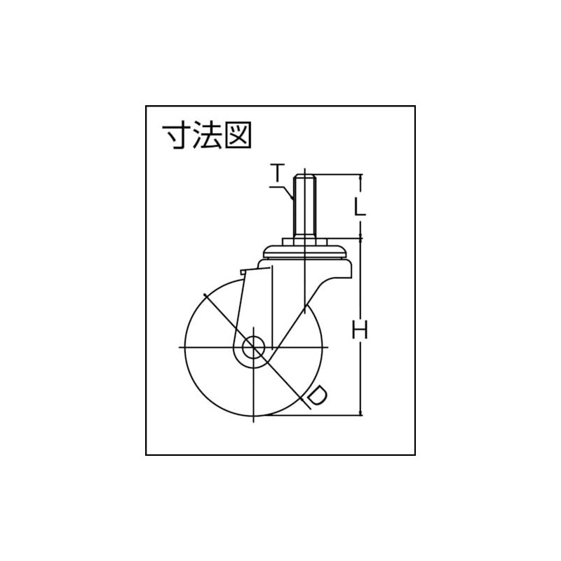 TRUSCO Screws M16 x 40 Elastomer Car φ215 tyst100el