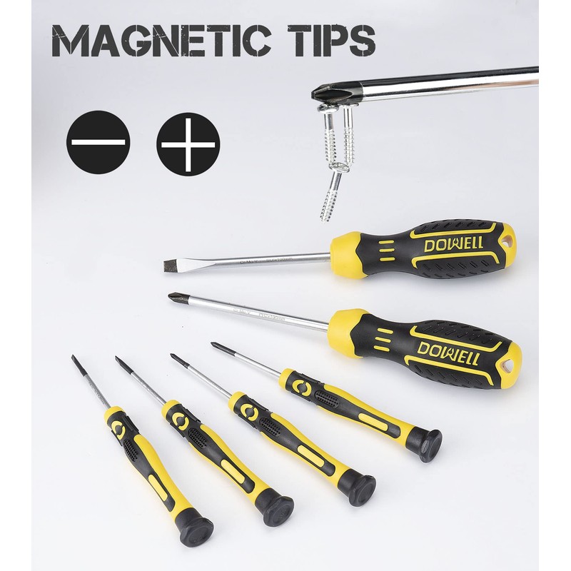 DOWELL Tool Set, Auto Repair Household Tool Kit with Socket,