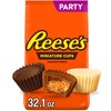 REESE'S Miniatures Assorted Flavored Peanut Butter Cups, Candy Party Pack,