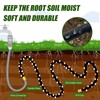 Soaker Hose 25ft, Heavy Duty Double Layer Design, Drip Irrigation