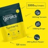Nutrition Geeks Turmeric Tablets 2000 mg with Black Pepper &