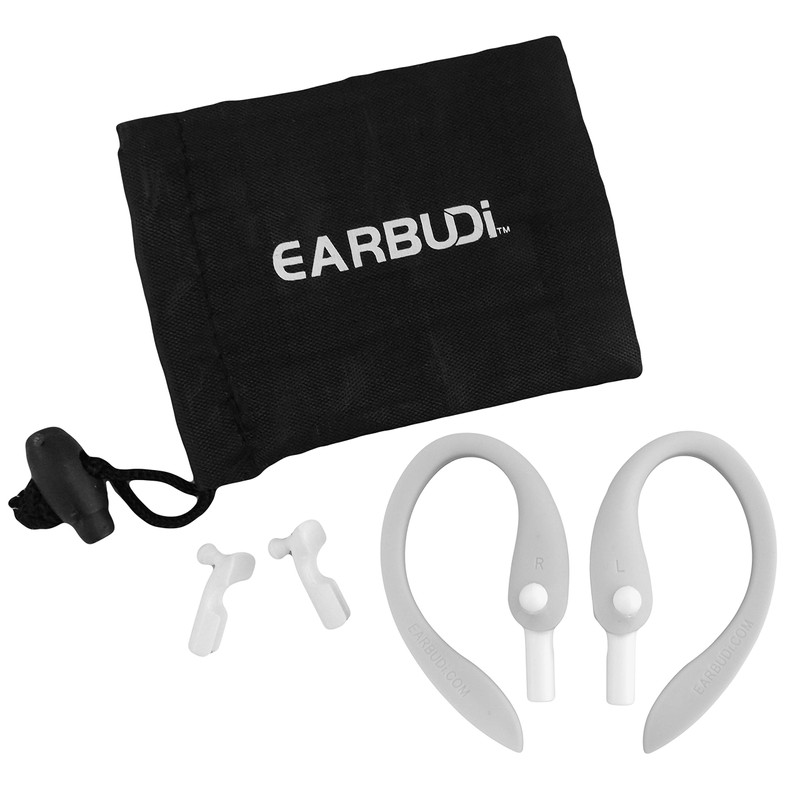 EARBUDi Ear Hooks Compatible with Apple EarPods | Adjustable Rubber