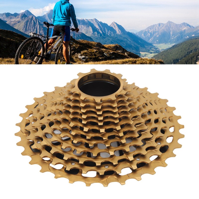 Bicycle Cassette 12 Speed 34T Noiseless Hollow Design High Strength