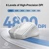 TECKNET Wireless Mouse (2.4G & BT5.0/3.0) Silent 4800 DPI Computer