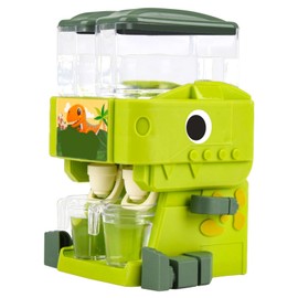 Water Dispenser, Mini Water Dispenser Toy,Dinosaur Shape Dual Outlet Kids Water Dispenser, Cute Mini Water Dispenser with Cups Arm and Leg,Dual Water Kids Water Dispens