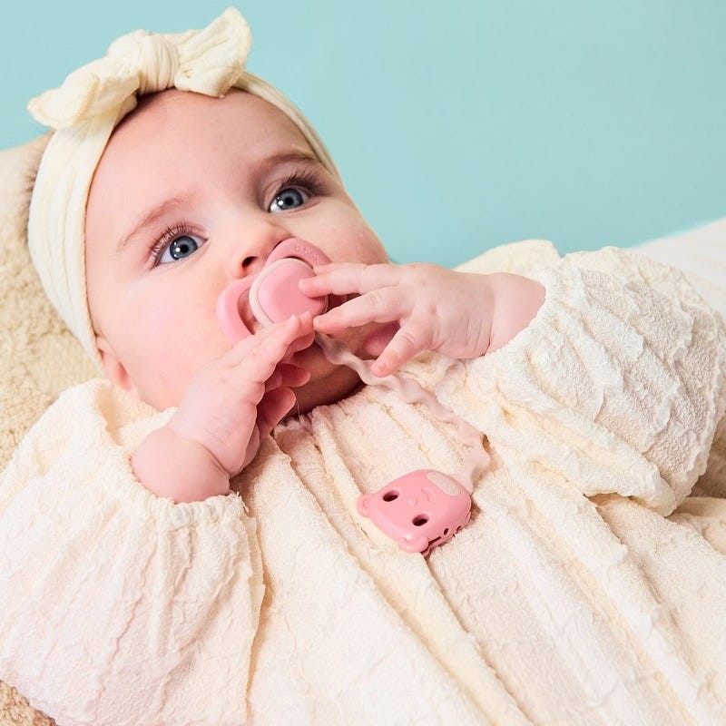 B.Box Soother Clips X 2 (Blush + Vanilla)