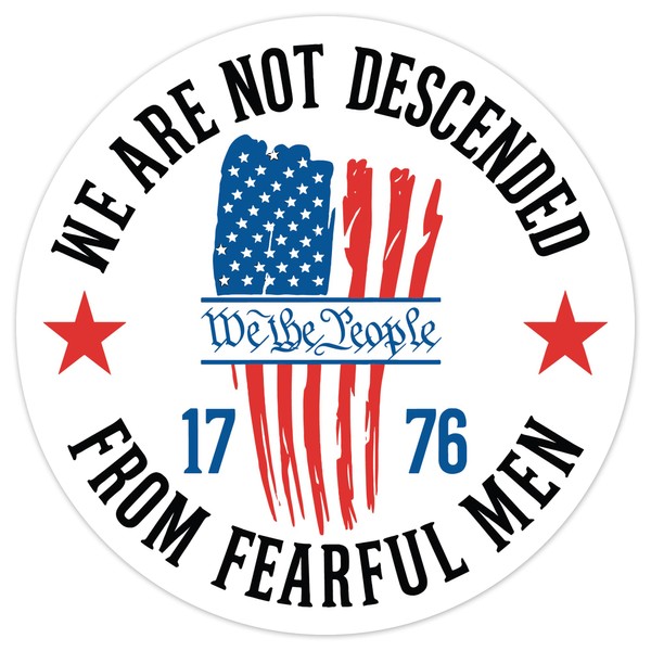 Sticky Expressions | We The People Sticker – Size 5"