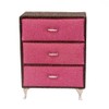 Small Dresser Jewelry Box Pink Brown
