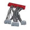 YONGJIANGXIA Obd2B to Obd2A Conversion Harness Adapter ECU Jumper Compatible
