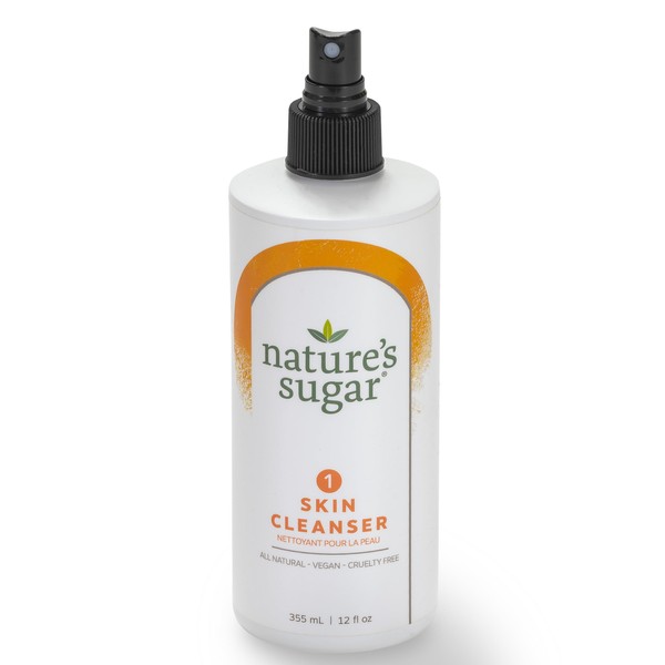 Nature's Sugar Skin Cleanser for Sugar Wax Hair Removal Routine