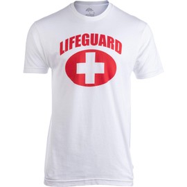 Lifeguard | White Lifeguarding Unisex Uniform Costume T-Shirt for Men Women - S
