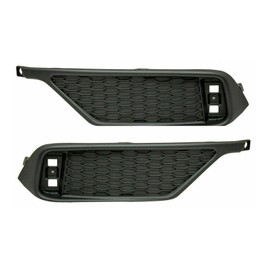 MNMSYH for Honda for Civic EX-T/LX-P 2016-2018 & EX-L/LX 2016-2019 & Si 2017-2019 Rear Bumper Garnish Moulding Right & Left Black Textured Plastic HO1138101 71503-TBG-A00 219-3312