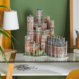 Wrebbit3D Game of Thrones 3D Puzzle of Red Keep | 845 Jigsaw Puzzle Pieces | Inspired from Popular TV Series Set in Westeros Seven Kingdoms