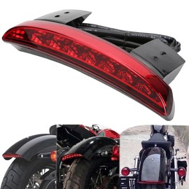 Motorcycle Motorcycle LED Tail Lamp Stop Brake Harley XL883 XL1200 Outside General Purpose (Red)