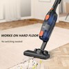 Candy Corded Stick Vacuum Cleaner, Powerful Suction Handheld Vacuum with
