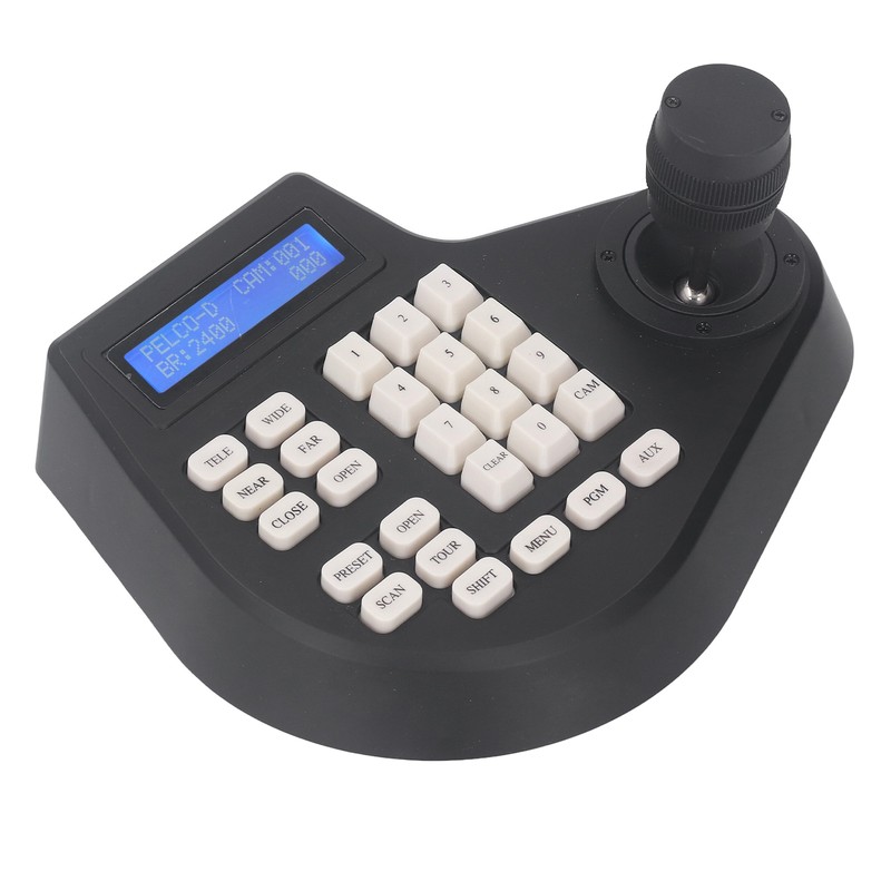 PTZ Pan Tilt Keyboard Controller Analog Coaxial Dome Camera Controller