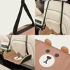 CHANJIF Footrest for Airplanes, Car Footrest, Hammock, Foot Support, Height