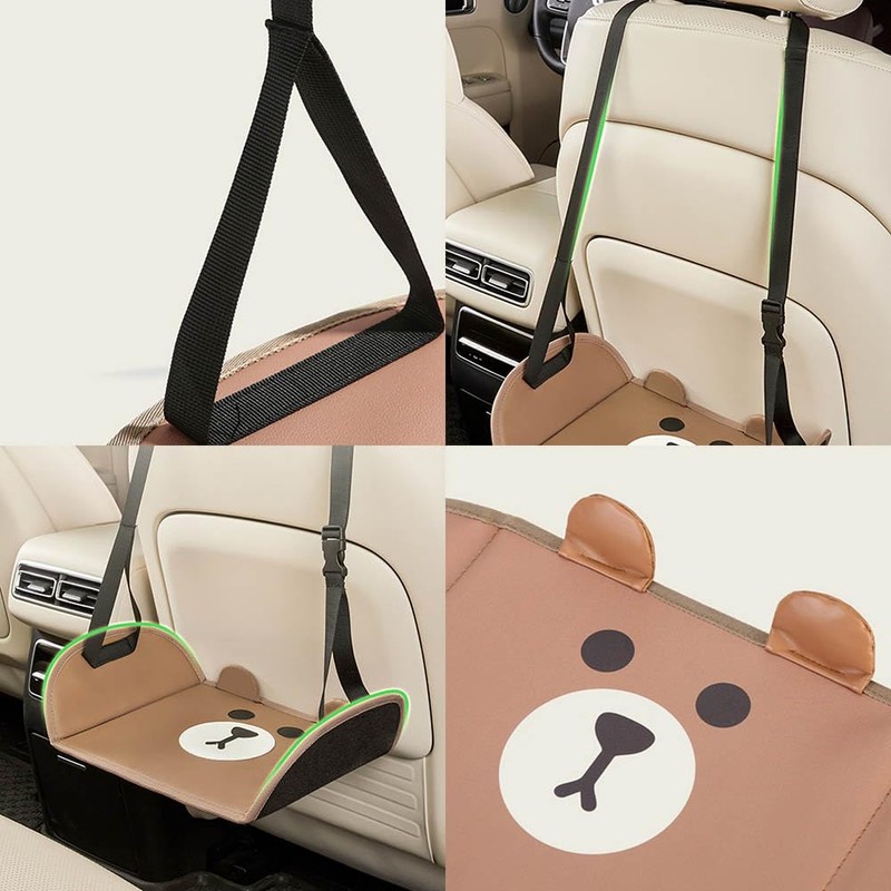 CHANJIF Footrest for Airplanes, Car Footrest, Hammock, Foot Support, Height