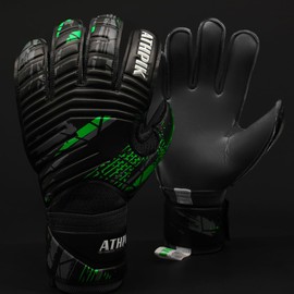 Goalie Goalkeeper Gloves with Pro Fingersaves, Strong Grip for The Toughest Saves, Protection to Prevent Injuries, Fit Match Training, Adult, Youth