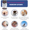 Natural Magnesium Glycinate 500mg - Premium Quality, High Bioavailability, 100