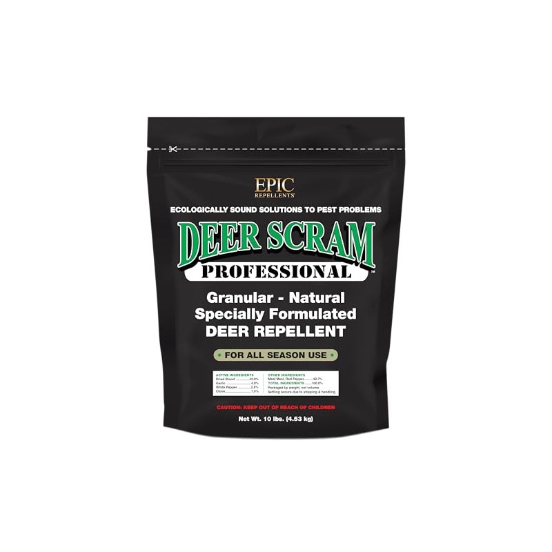 Deer Scram Professional Deer Repellent 10lb Bag