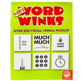 MindWare Brain Teasers: More Word Winks visual word puzzles