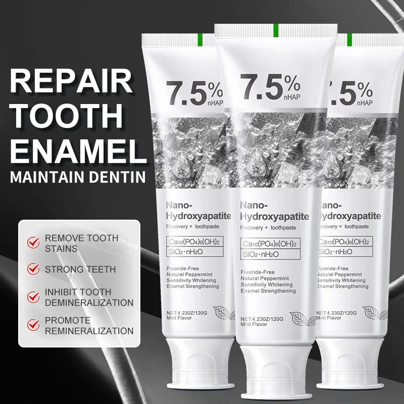 2pcs Recovery+blanqueador Con 7.5% Hidroxiapatita 120g