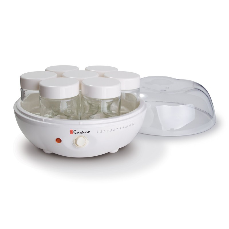 Euro Cuisine YM80 Electric Yogurt Maker Machine- Promote Gut Health
