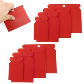 Plastic Spatula, Japanese Spatula, Set of 4, Spatula Set, Spatula, Scraper Tool, Japanese Spatula Set, Plastic Painter's Spatula, Spatula Tool, Spatula