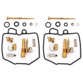 Set of 2 Deluxe Carburetor Rebuild Kits - Fits Honda CM400A - CM400T - 1979