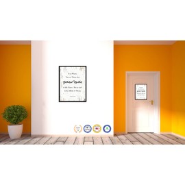 SpotColorArt For Where Two Or Three Are Gathered Together In My Name Matthew 18:20 Bible Verse Scripture Quote Canvas Print Picture Frame Home Decor Wall Art Gift Ideas, 28" x 37"