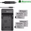 Powerextra LP-E8 Battery / Charger Kits for Canon LP-E8 EOS